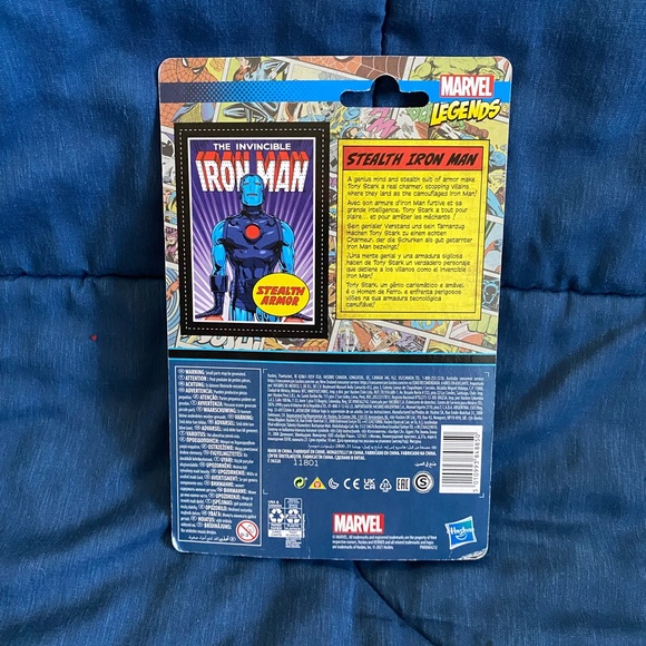 Marvel Legends The Invincible Iron Man Stealth Armor Kenner Figure - Picture 8 of 10